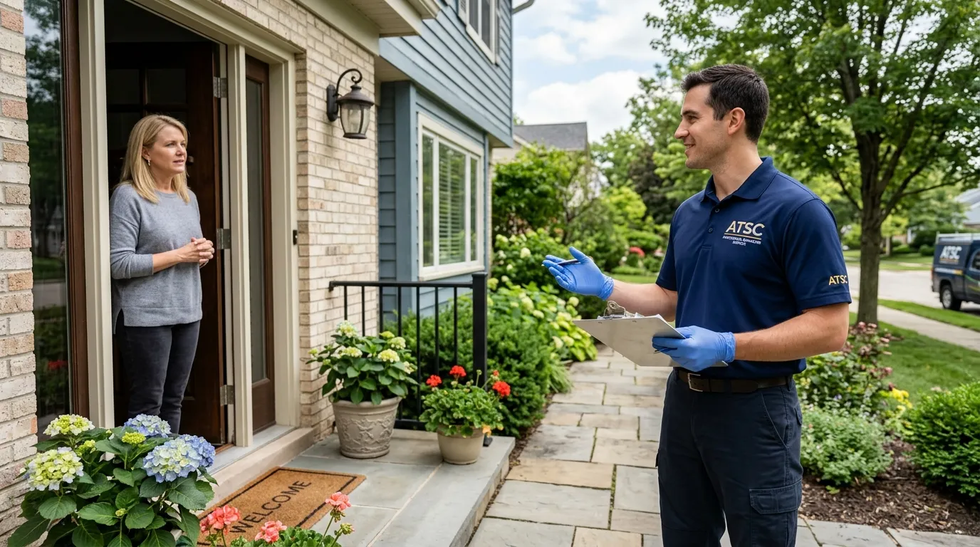 Certified trauma scene cleanup technicians serving Clinton